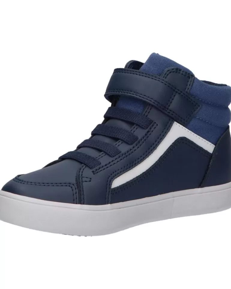 GEOX Botines De Niño J365Cc 05410 J Gisli C0700 Navy-Avio New