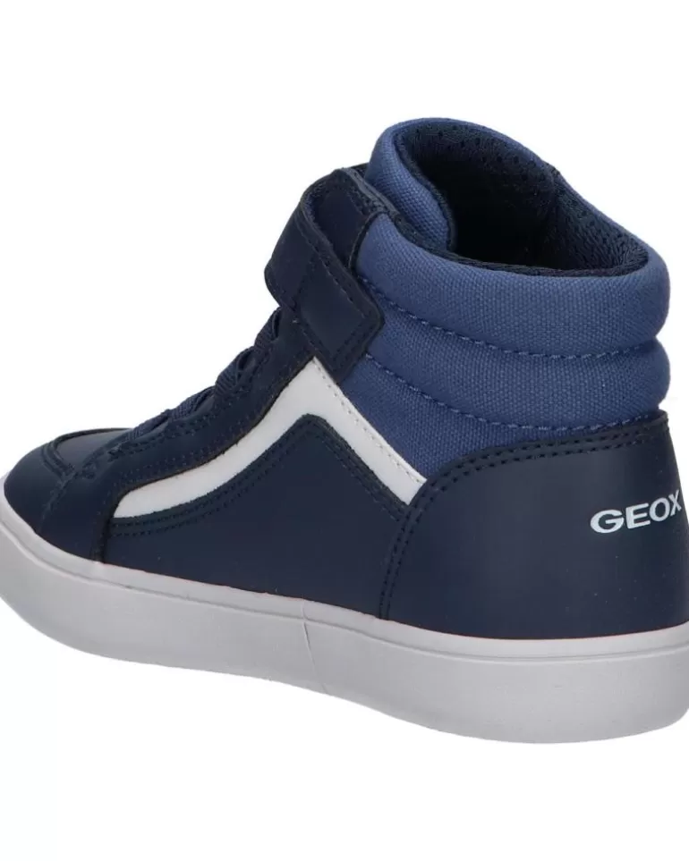 GEOX Botines De Niño J365Cc 05410 J Gisli C0700 Navy-Avio New