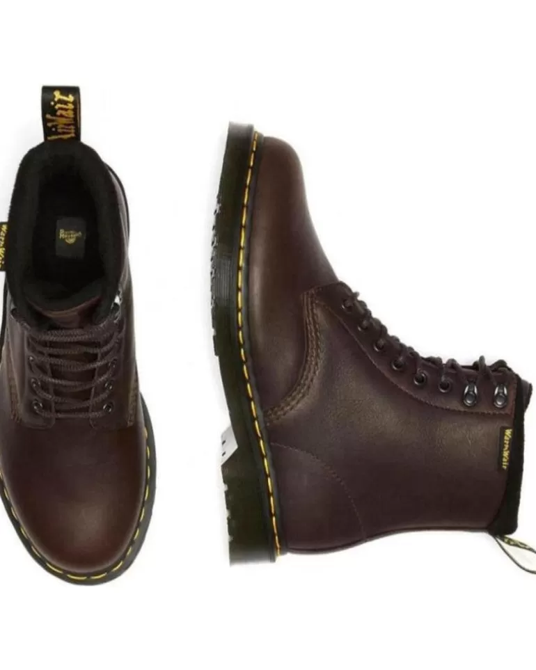 DR MARTENS Botines De Hombre Botas 1460 Pascal Dark Brown Valor Wp Marron Cheap