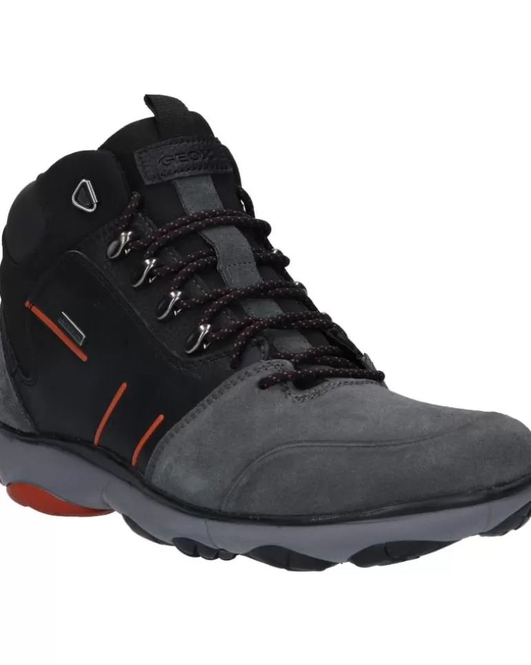 GEOX Botines De Hombre U042Va 022Me U Nebula 4 X 4 B Abx C9211 Anthracite-Black Outlet
