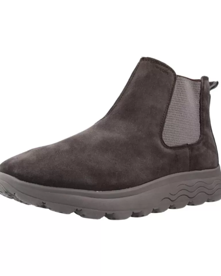 GEOX Botines De Hombre U Spherica A Gris Outlet