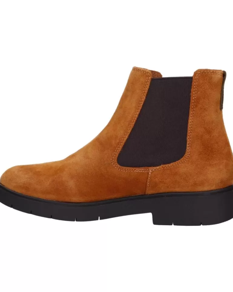 GEOX Botines De Mujer Y Niña D16Qrc 00023 D Spherica C6001 Cognac Store