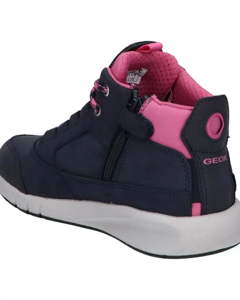 GEOX Botines De Mujer Y Niña J16Fla 0Cl11 J Aeranter Girl B Ab C4268 Navy-Fuchsia Outlet