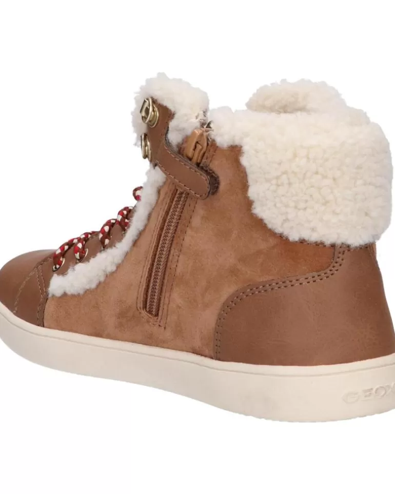 GEOX Botines De Mujer Y Niña J26Euc 022Bh J Kathe Girl C6627 Whisky Cheap