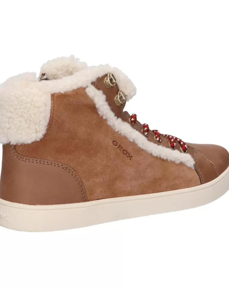 GEOX Botines De Mujer Y Niña J26Euc 022Bh J Kathe Girl C6627 Whisky Cheap