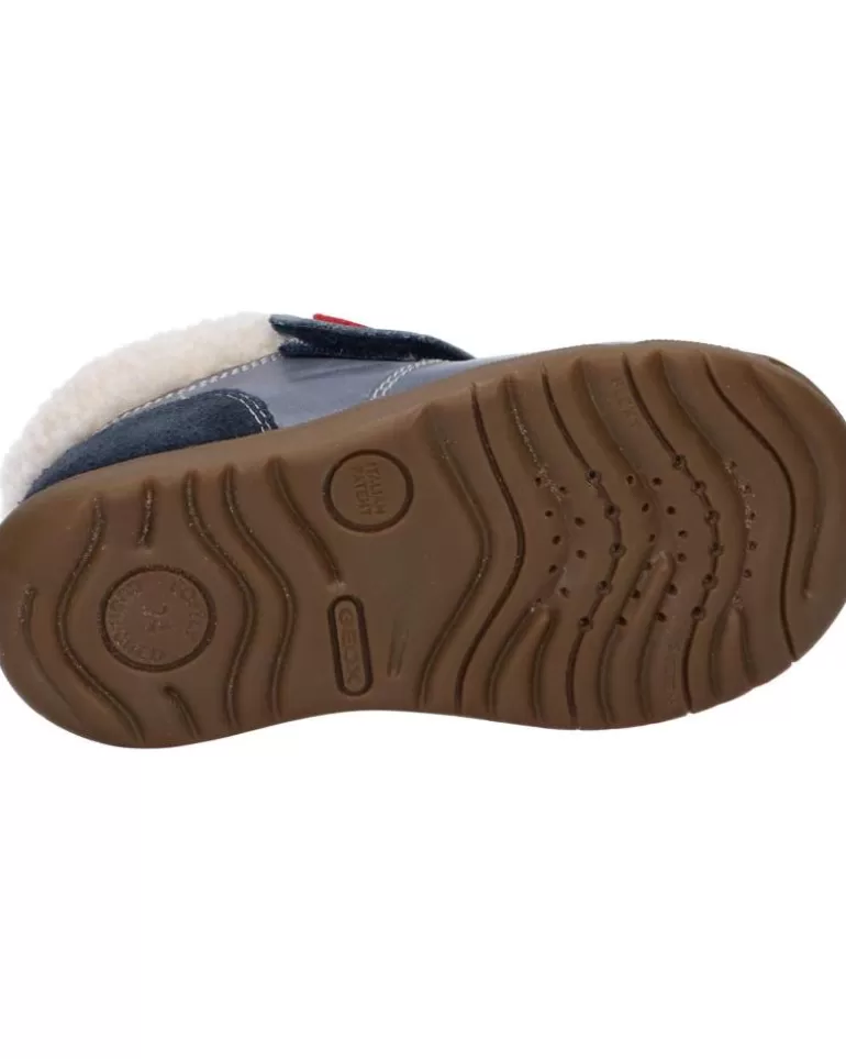 GEOX Botines De Niña Y Niño B264Nb 0Cl22 B Macchia C4002 Navy Best Sale