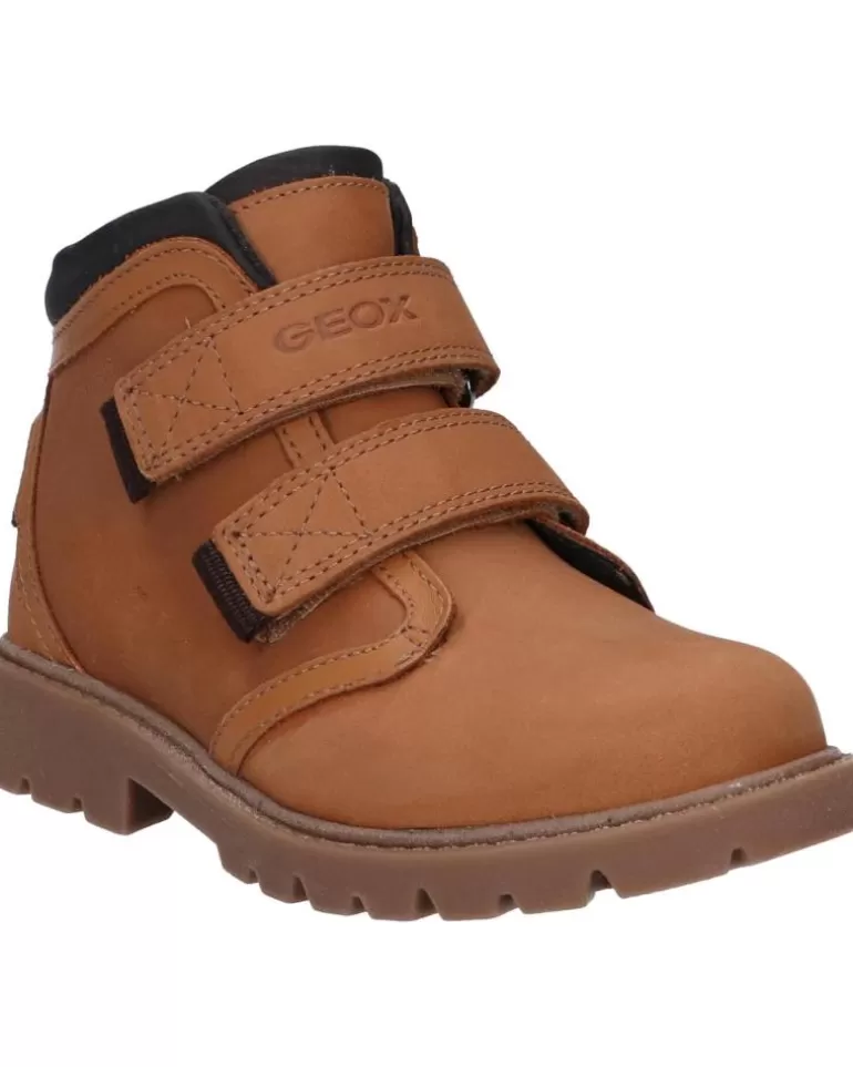 GEOX Botines De Niña Y Niño J26Hda 032Fu J Shaylax Boy Wpf C6251 Cognac-Coffee Cheap