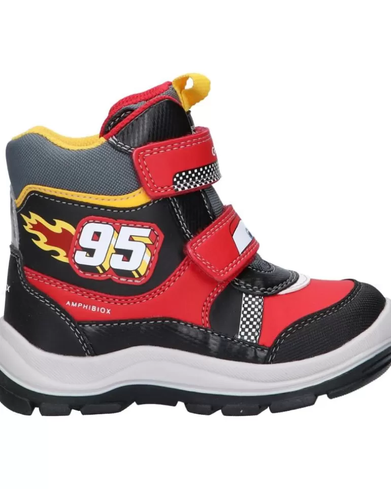 GEOX Botines De Niño B163Vb 05411 B Flanfil C0020 Red-Black Store