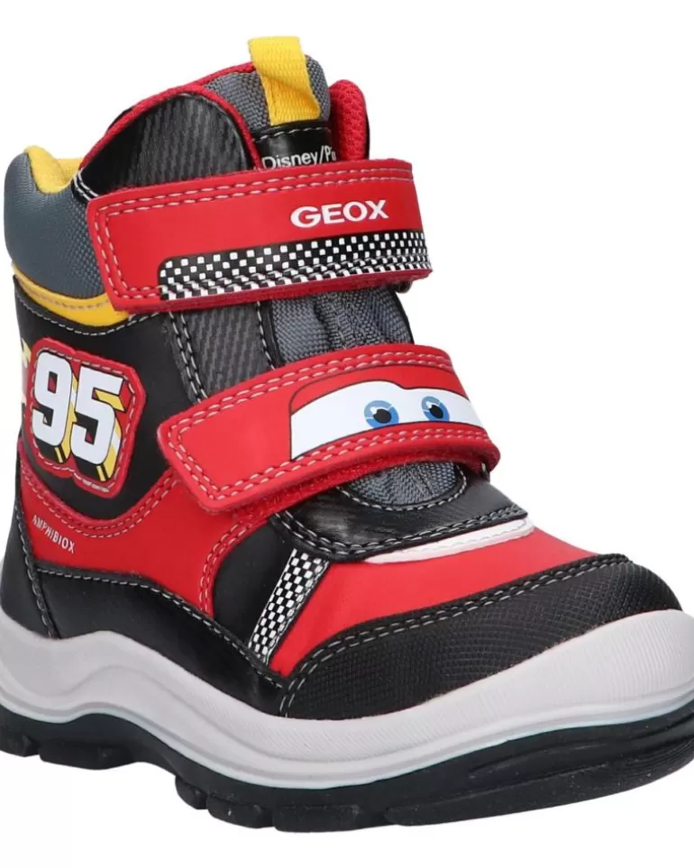 GEOX Botines De Niño B163Vb 05411 B Flanfil C0020 Red-Black Store