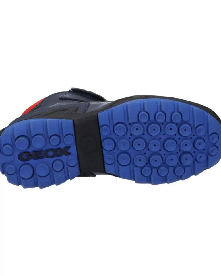 GEOX Botines De Niño J16Cba 0Cebu J New Savage Boy Wpf C0820 Navy-Orange Cheap