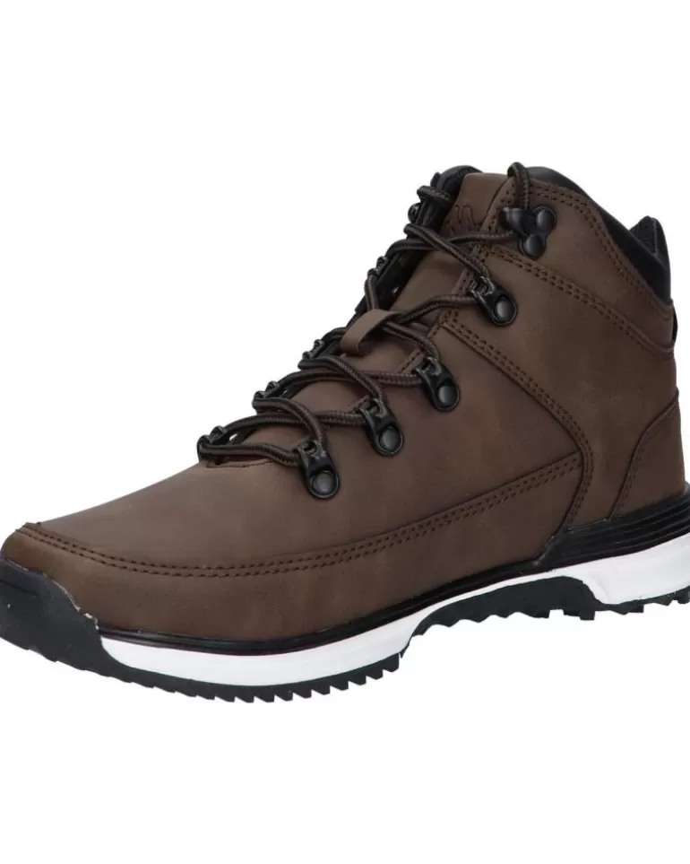KAPPA Botines De Niño 35197Lw Astos Jr Lace B73 Brown Dk-Black Cheap
