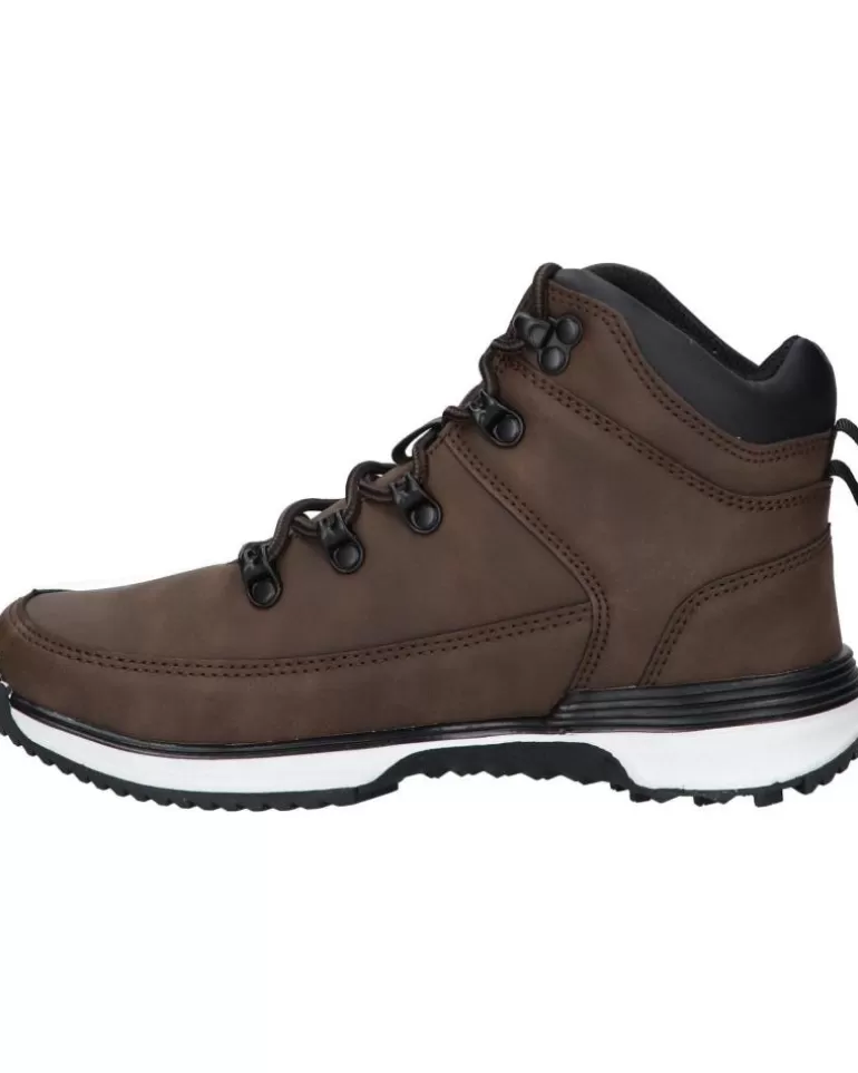 KAPPA Botines De Niño 35197Lw Astos Jr Lace B73 Brown Dk-Black Cheap