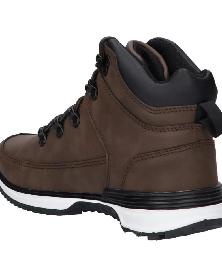 KAPPA Botines De Niño 35197Lw Astos Jr Lace B73 Brown Dk-Black Cheap