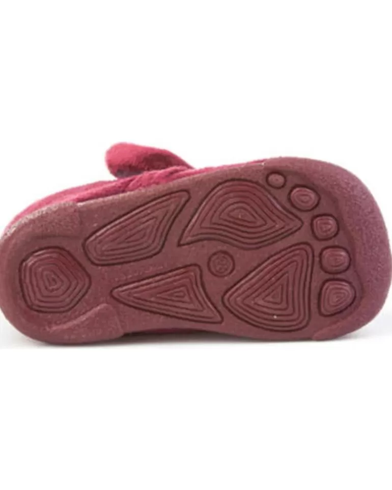 ANGELITOS Calzado De Casa De Niña Pantufla Infantil 130 Burdeos Shop