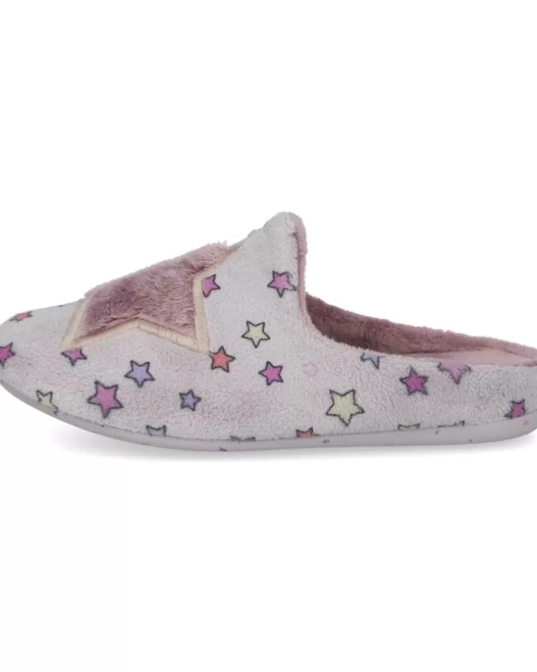 GARZON Calzado De Casa De Niña N4749-247 Zapatillas De Casa Nin Gris Fashion