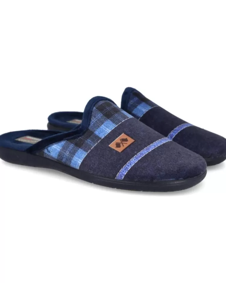 L&R SHOES Calzado De Casa L&R Shoes De Hombre Lr Shoes 60- C3 Zapatillas De Casa Hom Azul Hot