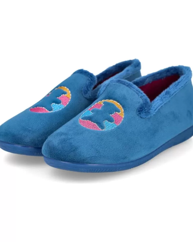 L&R SHOES Calzado De Casa L&R Shoes De Mujer Lr Shoes 10 Zapatillas De Casa Mujer Azulon Shop