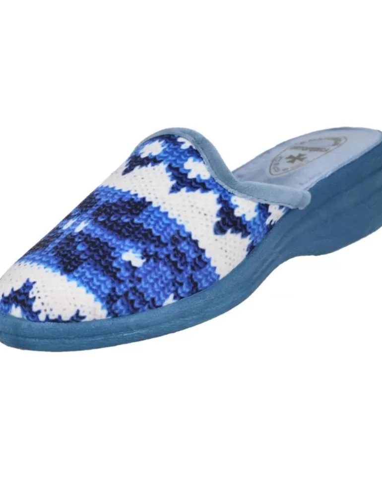 L&R SHOES Calzado De Casa L&R Shoes De Mujer Lr Shoes 660574 Zapatillas De Casa Muj Azulon Fashion