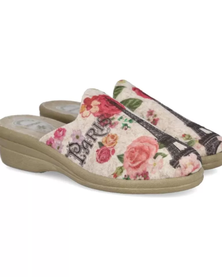 L&R SHOES Calzado De Casa L&R Shoes De Mujer Lr Shoes 66233 Zapatillas De Casa Muje Beig Cheap