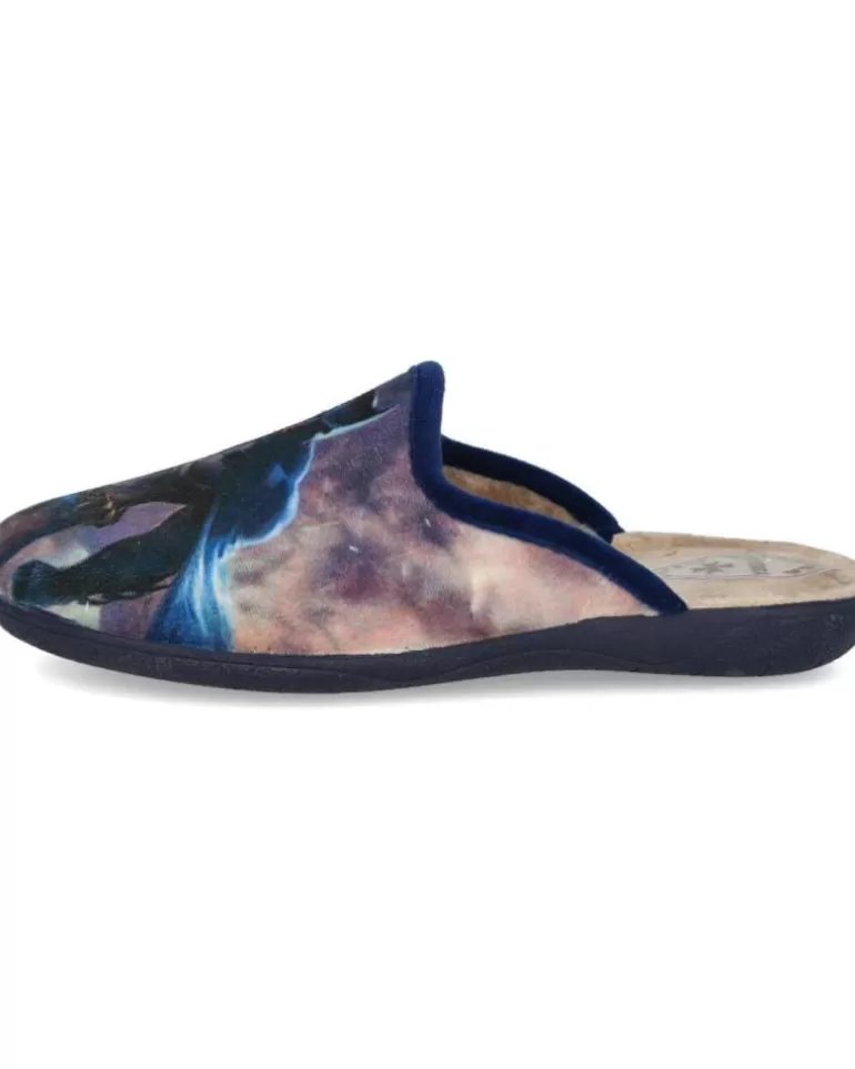 L&R SHOES Calzado De Casa L&R Shoes De Niño Lr Shoes 355187 Zapatillas De Casa Nin Azul Cheap