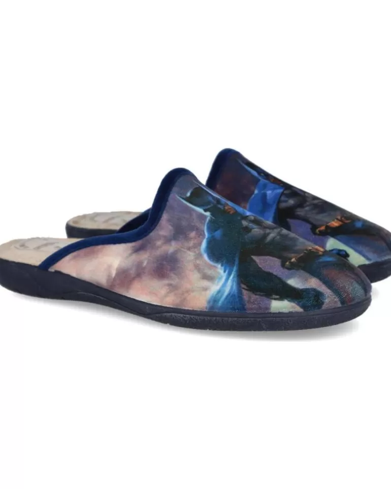L&R SHOES Calzado De Casa L&R Shoes De Niño Lr Shoes 355187 Zapatillas De Casa Nin Azul Cheap