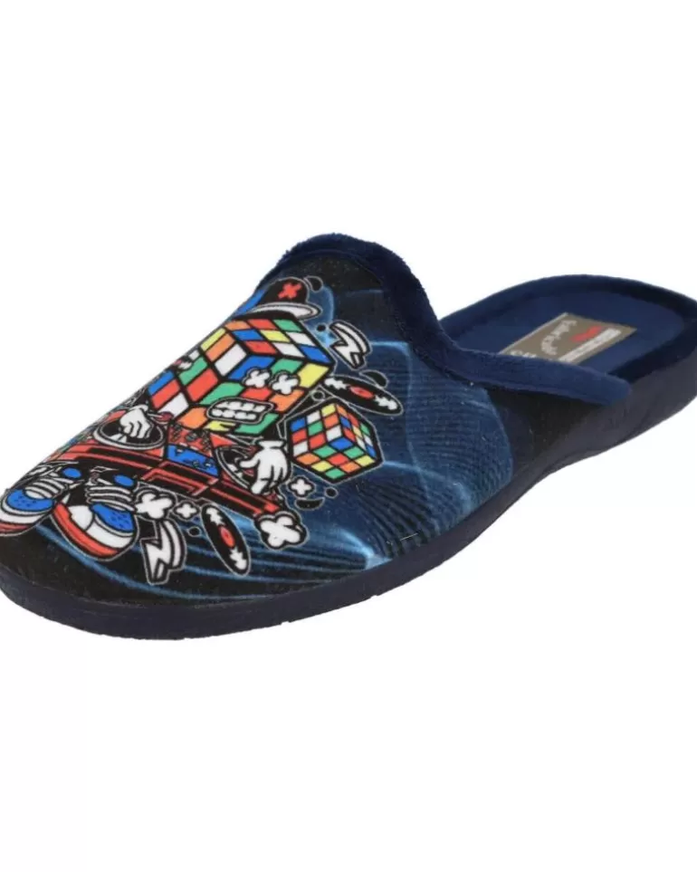 L&R SHOES Calzado De Casa L&R Shoes De Niño Lr Shoes 60-C10 Zapatillas De Casa Nin Azul Flash Sale