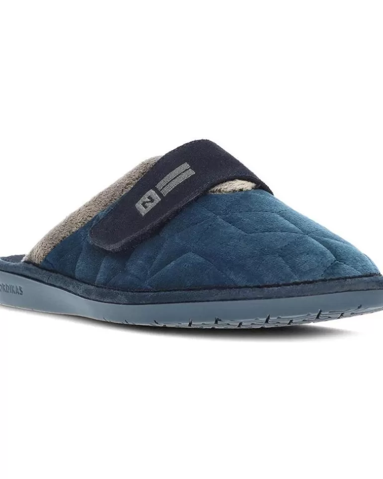 NORDIKAS Calzado De Casa De Hombre Pantuflas 7518 Top Line Cab Azul Sale