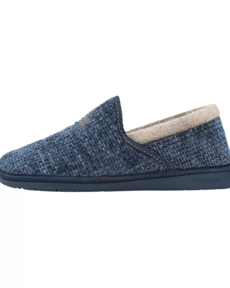 NORDIKAS Calzado De Casa De Hombre Siberia Azul Cheap