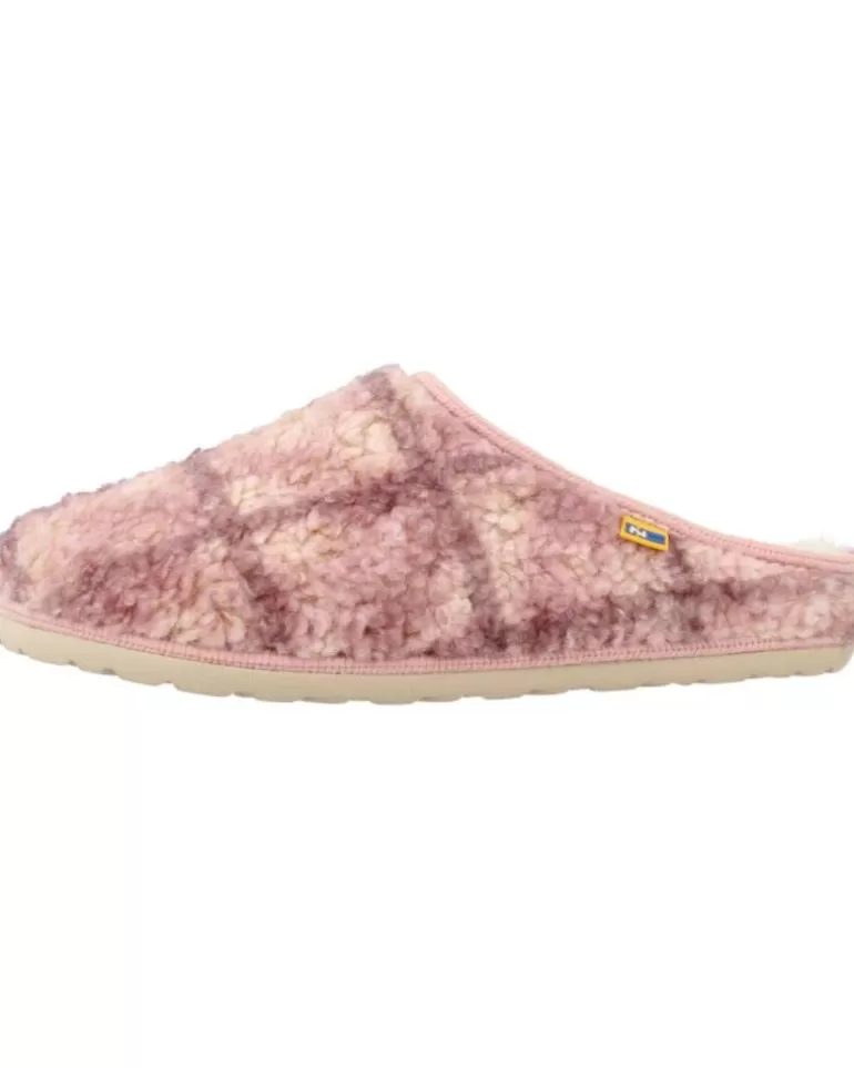 NORDIKAS Calzado De Casa De Mujer Yogui Rosa Cheap