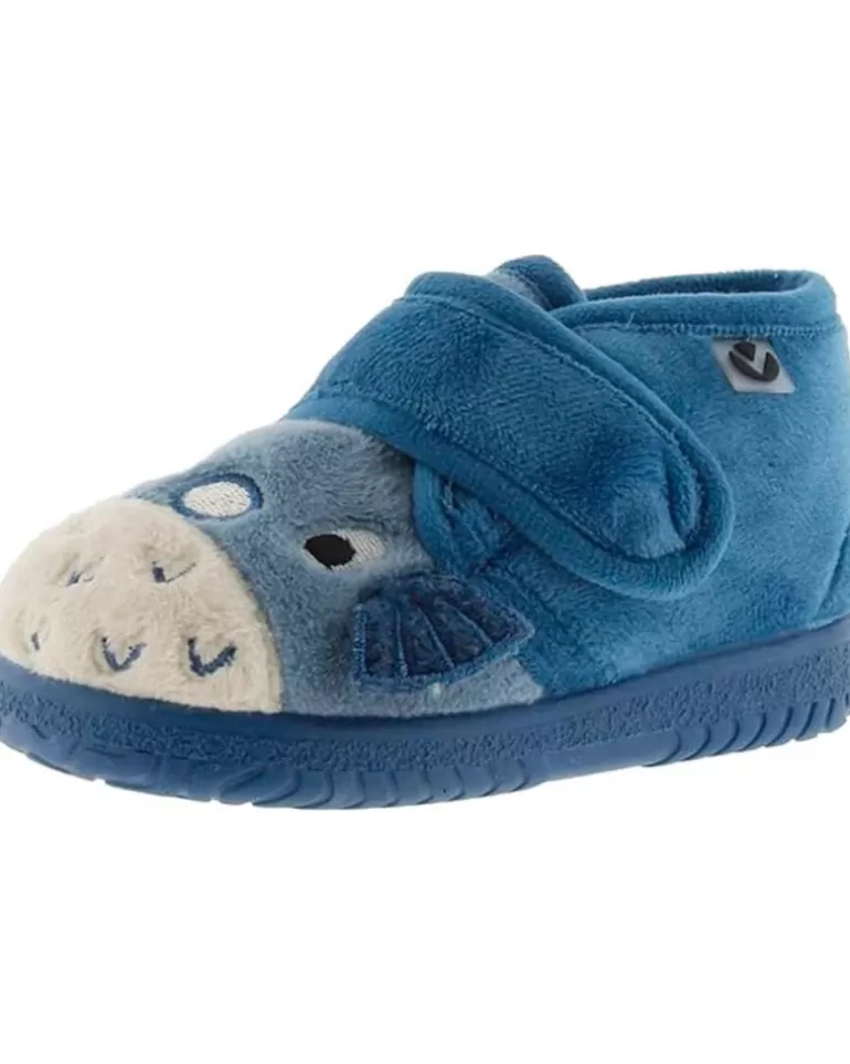 VICTORIA Calzado De Casa De Niña Y Niño 5119 Ojala Zapatillas Casa Animales Jeans New