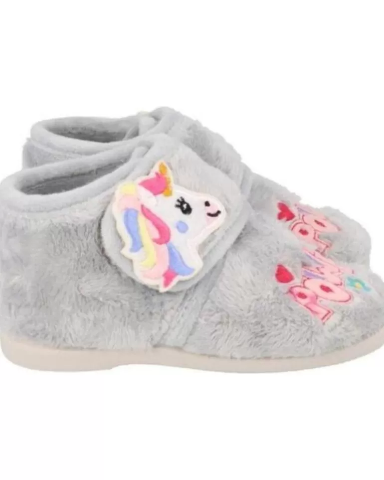 VUL-LADI Calzado De Casa De Niña Zapatillas De Casa Vul Ladi Gris Hot
