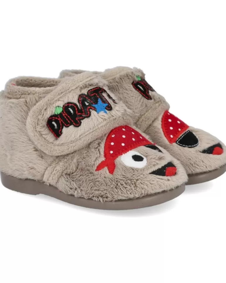 VUL-LADI Calzado De Casa De Niño 5109-123 Zapatillas De Casa Ni Taupe Best Sale