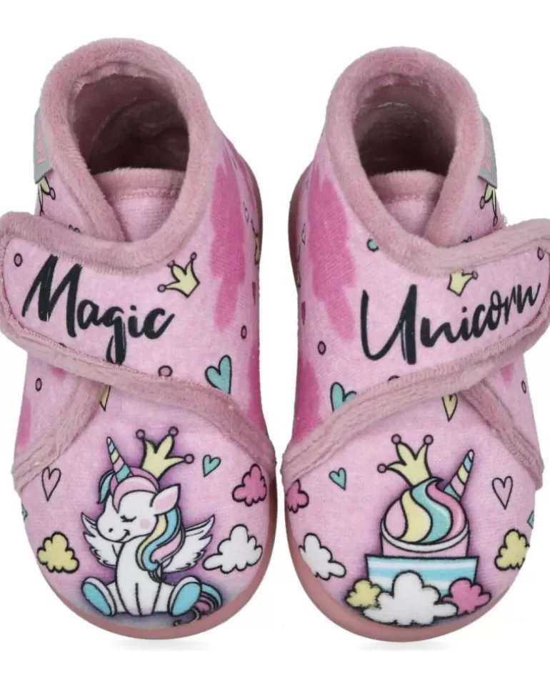 ZAPY Calzado De Casa De Niña Af11444 Zapatillas De Casa Niña Malva Discount