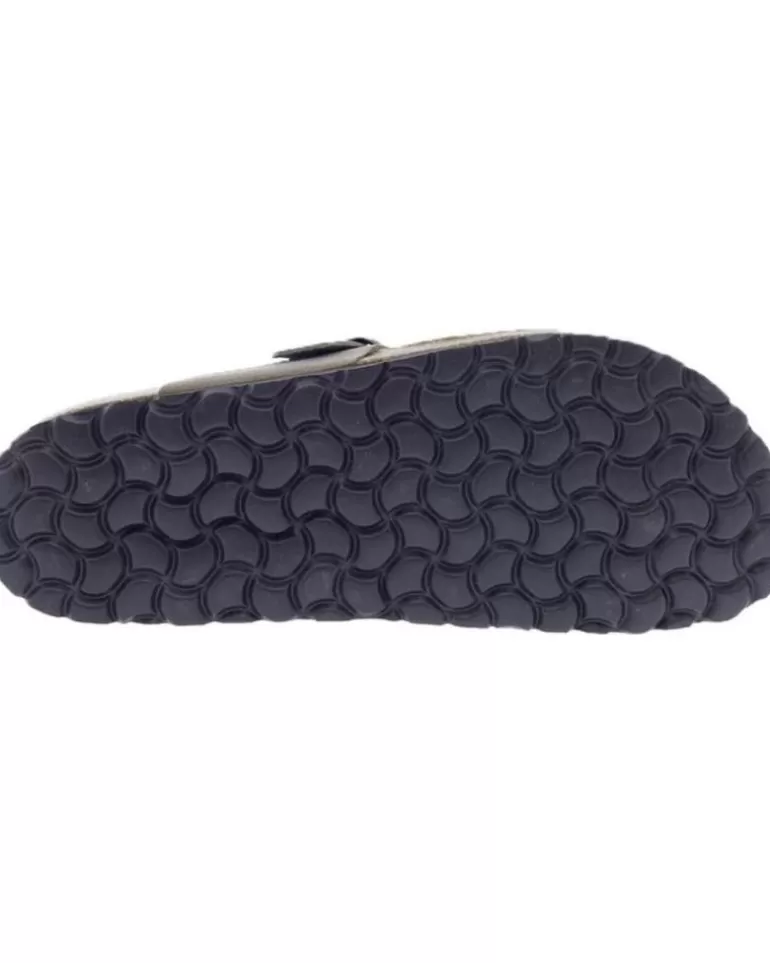 INTERBIOS Chanclas De Hombre Inter-Bios 9511 Sandalia Piel Bio Hombre Pardo New