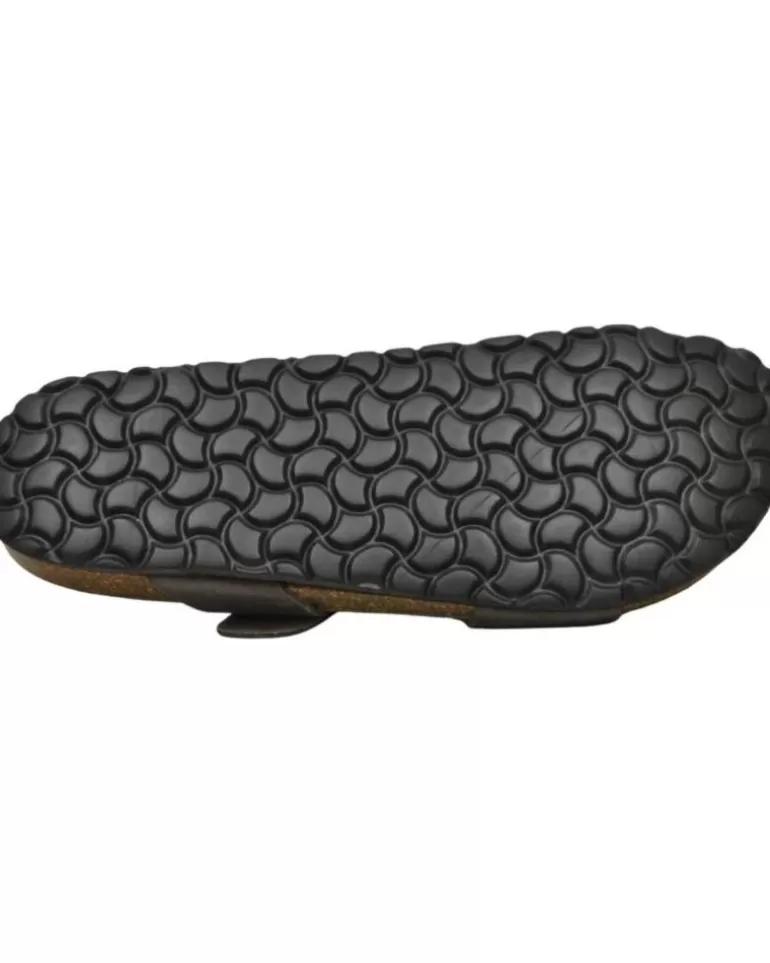 INTERBIOS Chanclas De Hombre Inter-Bios - Sandalias De Piel Bio Para Hombre Cierre De Pardo Store