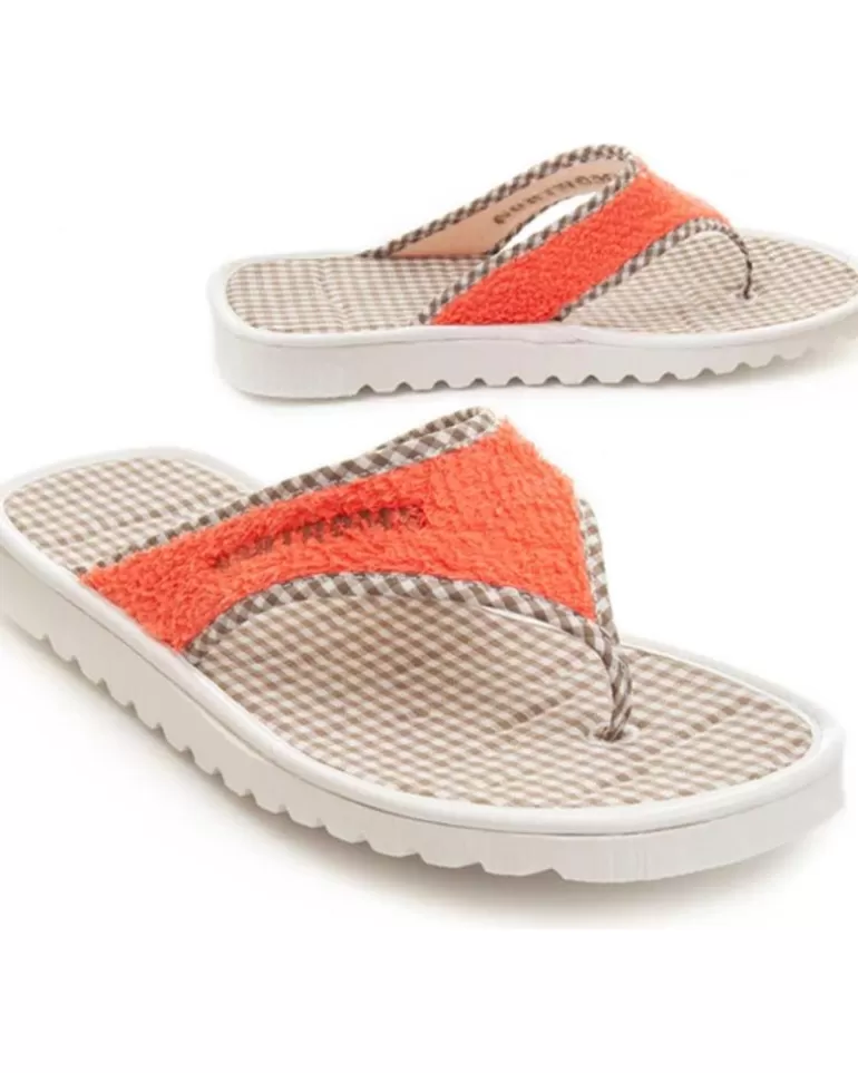 NORTHOME Chanclas De Mujer Homeflipor Orange Fashion