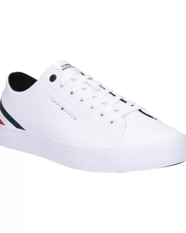 TOMMY HILFIGER De Hombre Fm0Fm04778 Th Hi Vulc Core Ybs White Discount