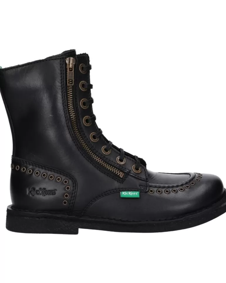KICKERS De Mujer 814387-50 Weetickzip 8 Noir Flash Sale