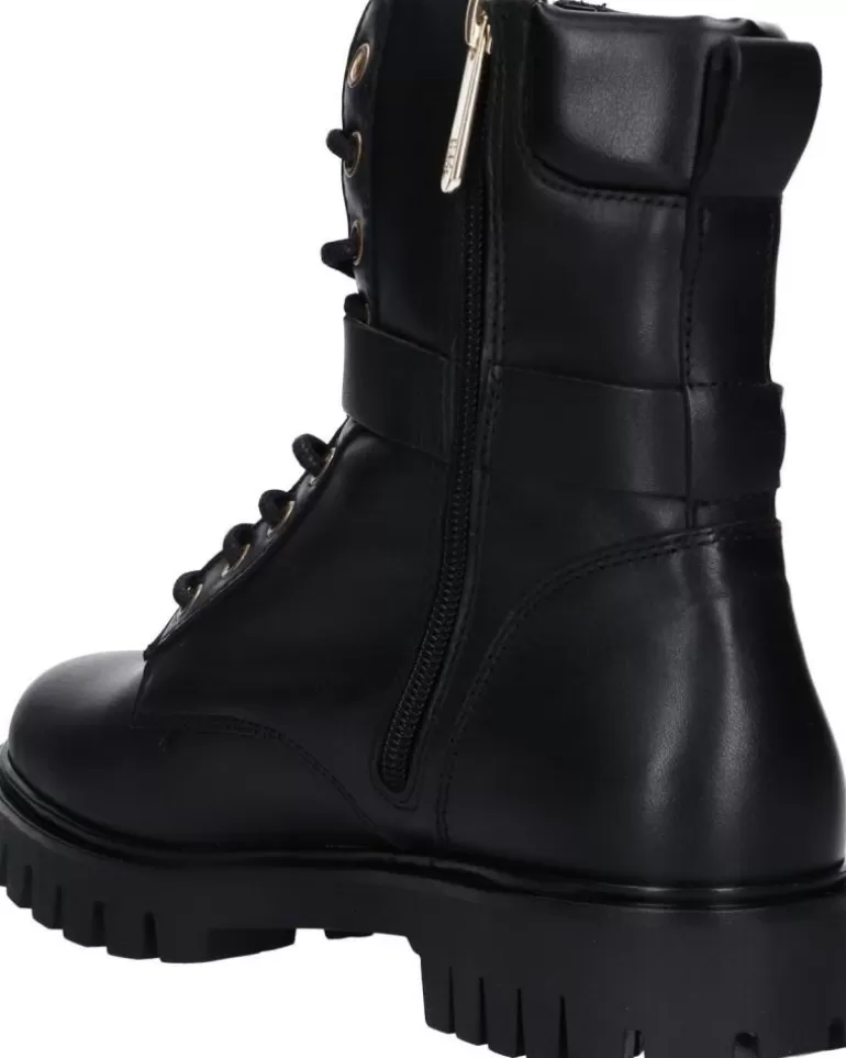 TOMMY HILFIGER De Mujer Fw0Fw06734 Buckle Lace Up Bds Black Cheap