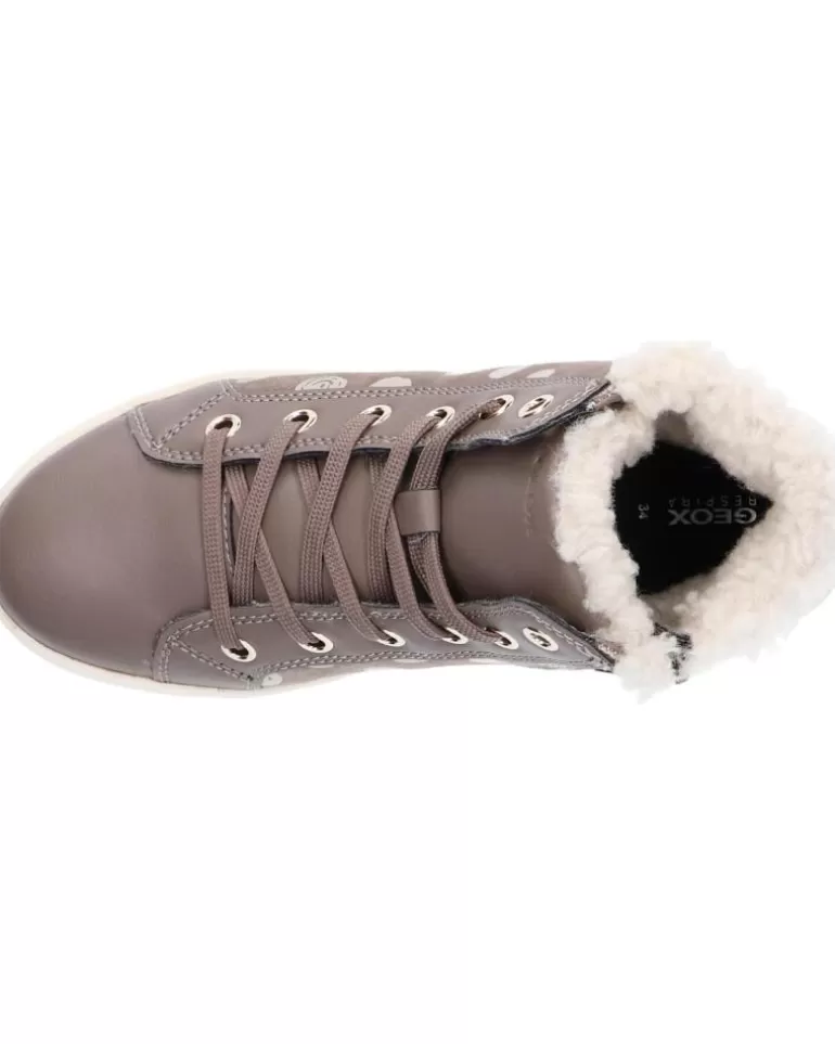 GEOX De Mujer Y Niña J16Euc 0Bsbc J Kathe Girl C9006 Smoke Grey Cheap