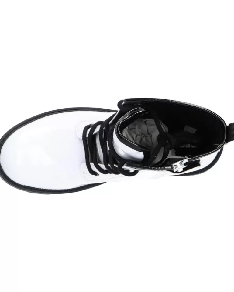 GEOX De Mujer Y Niña J9420G 000Hh J Casey Girl C0404 White-Black Shop