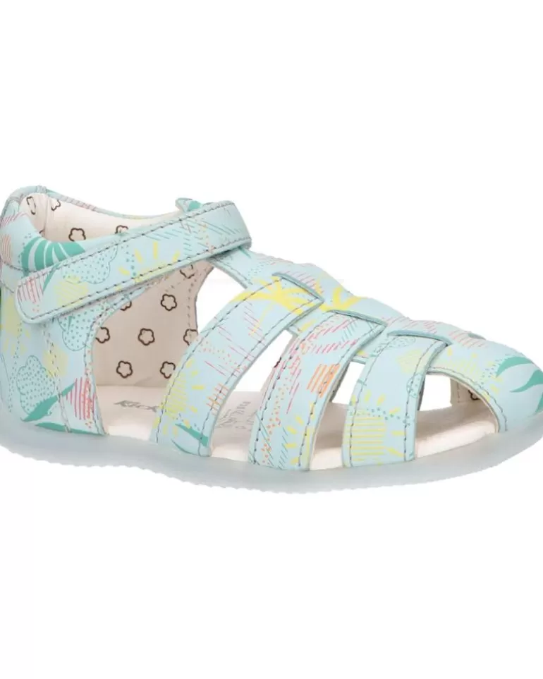 KICKERS De Niña Y Niño 895392-10 Bigflo-2 Cow Nappa 53 Bleu Clair Suns Fashion