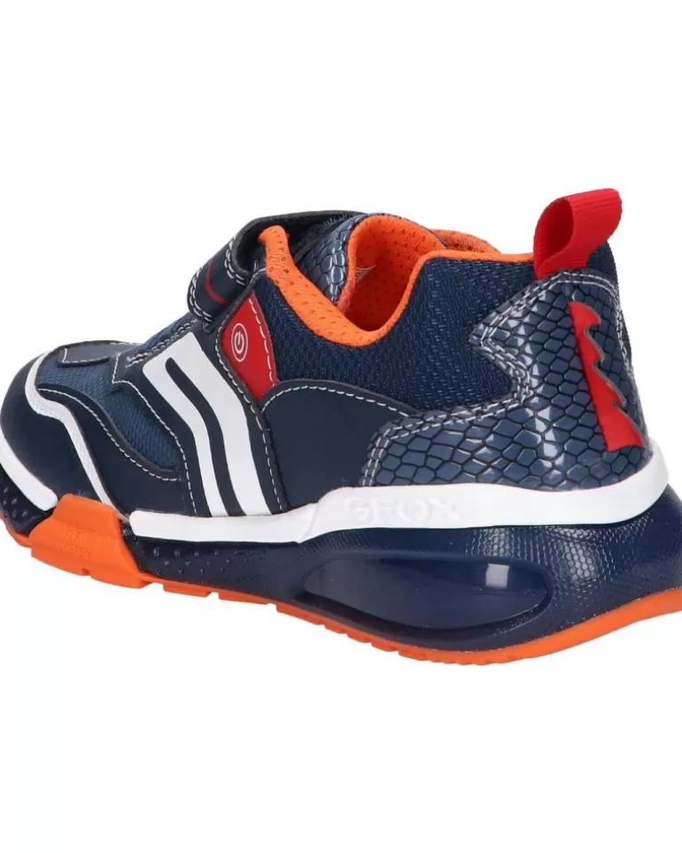 GEOX De Niño J16Feb 0Bu11 J Bayonyc C0820 Navy-Orange Online