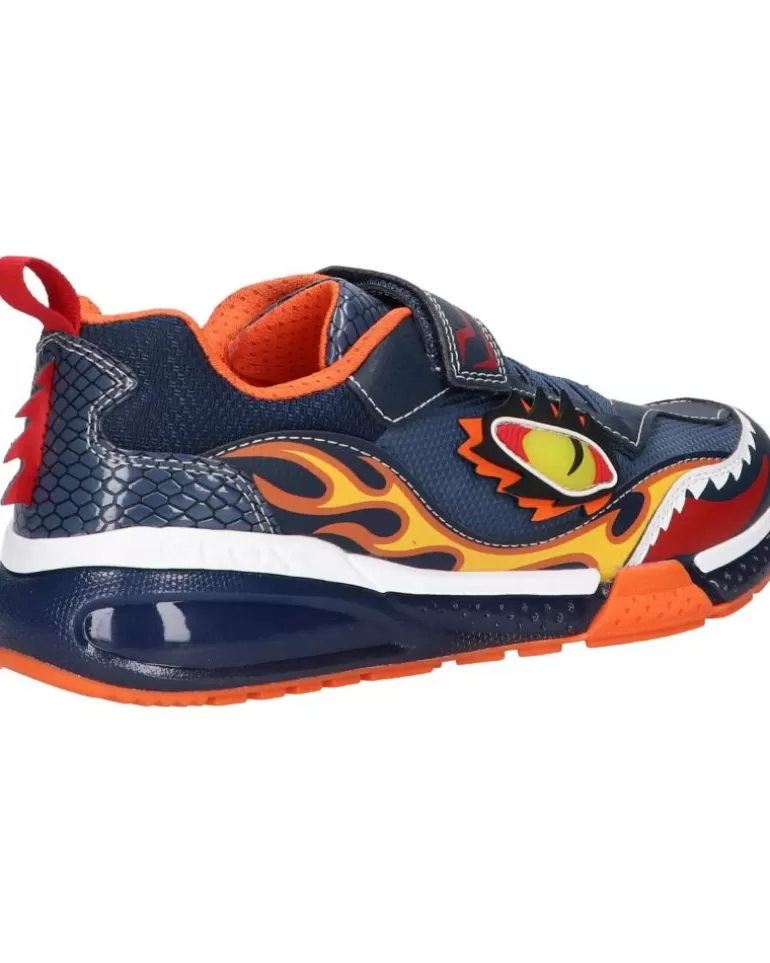 GEOX De Niño J16Feb 0Bu11 J Bayonyc C0820 Navy-Orange Online