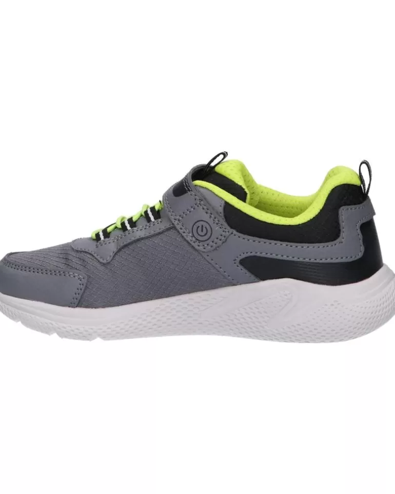GEOX De Niño J25Gbb 0Fufe J Sprintye Boy C0666 Grey-Lime Shop