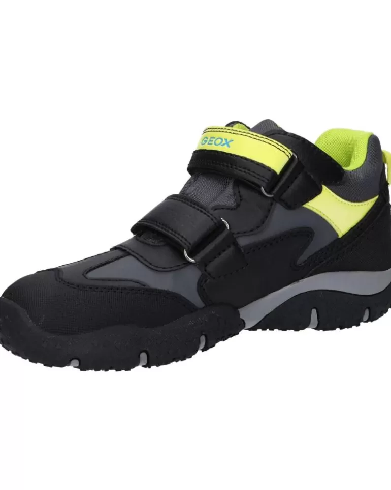GEOX Deportivas De Mujer Y Niño J2642A 050Bu Jr Baltic Boy B Abx C0802 Black-Lime Cheap