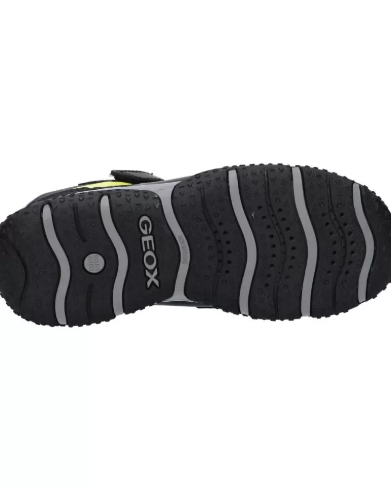 GEOX Deportivas De Mujer Y Niño J2642A 050Bu Jr Baltic Boy B Abx C0802 Black-Lime Cheap