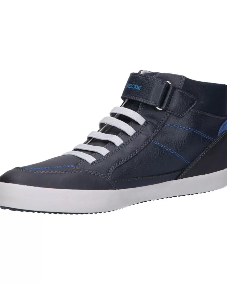 GEOX Deportivas De Hombre Y Niño J045Ca 0Mebu J Gisli Boy C4226 Navy-Royal Best Sale
