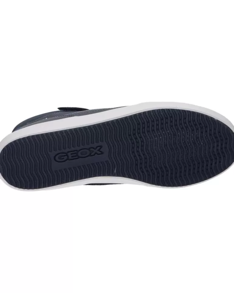 GEOX Deportivas De Hombre Y Niño J045Ca 0Mebu J Gisli Boy C4226 Navy-Royal Best Sale