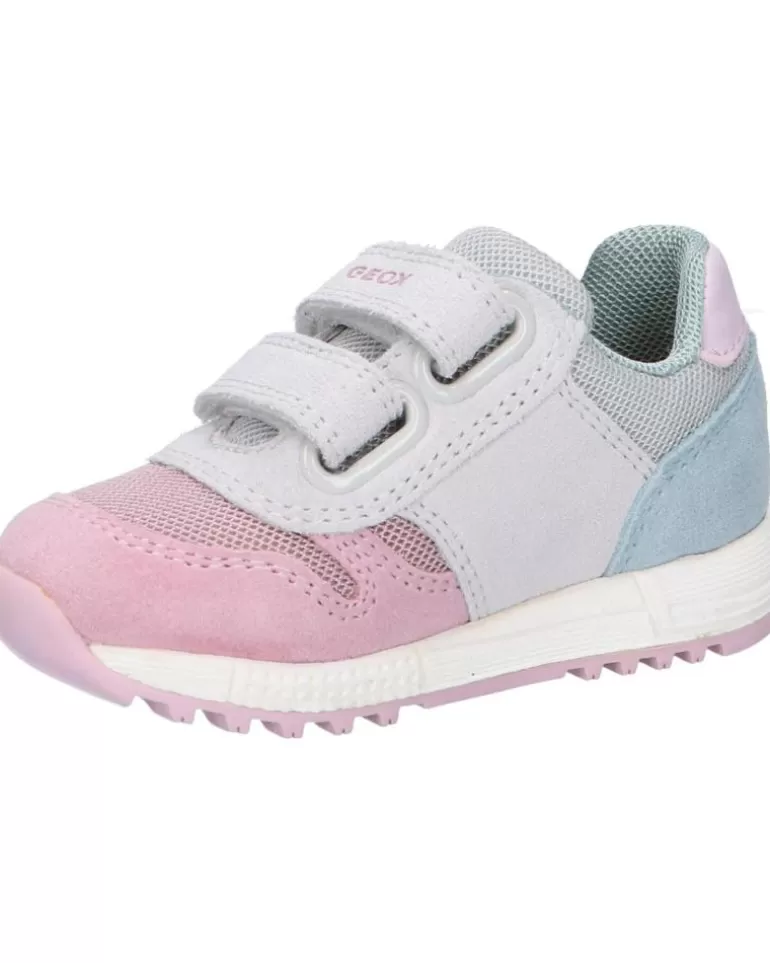 GEOX Deportivas De Niña B023Za 02214 B Alben Girl C0674 White-Rose Clearance